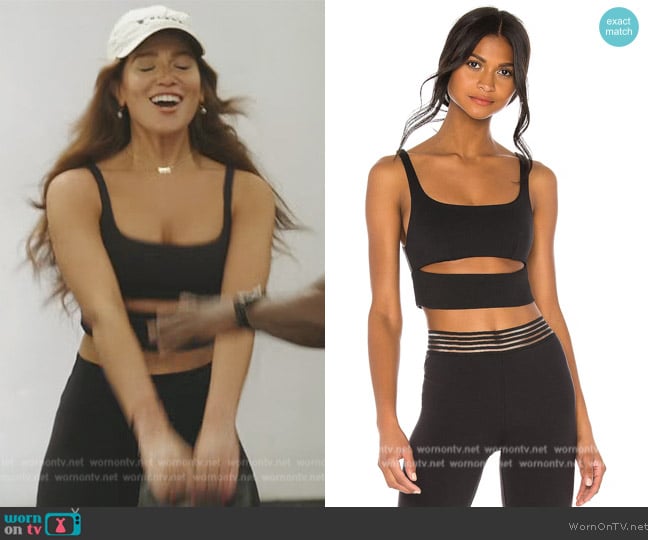 Alo Slit Bra worn by Brynn Whitfield on The Real Housewives of New York City