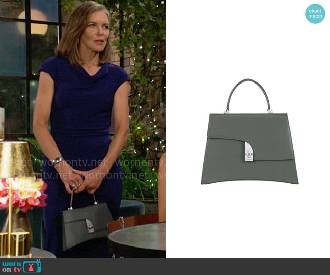 Arcadia Arco Small Satchel worn by Diane Jenkins (Susan Walters) on The Young and the Restless