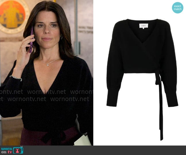 ba&sh Sende Sewater worn by Maggie McPherson (Neve Campbell) on The Lincoln Lawyer