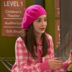 Bree’s pink check cardigan on Ravens Home