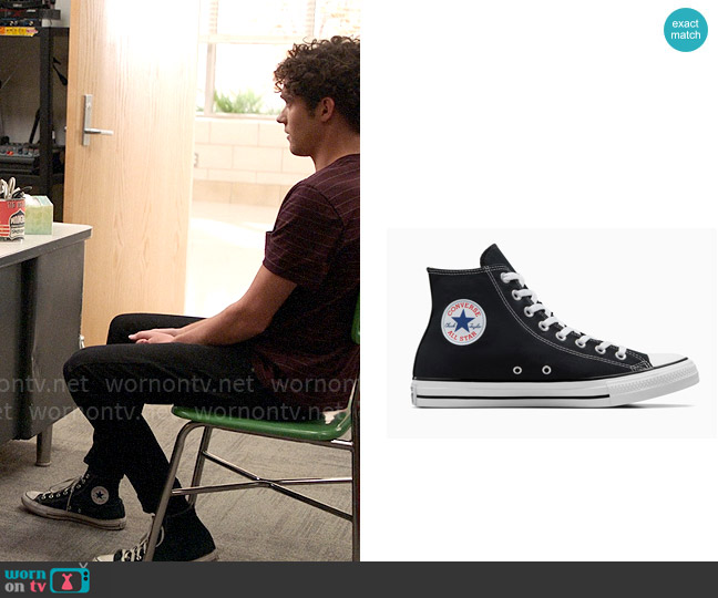 Ricky’s sneakers on High School Musical The Musical The Series