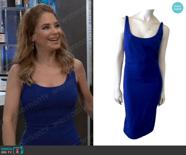 Diane von Furstenberg Bridget Dress worn by Olivia Falconeri (Lisa Lo Cicero) on General Hospital