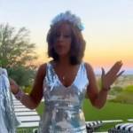 Gayle King’s silver sequin fringe dress from Amazon for Beyonce tour on CBS Mornings