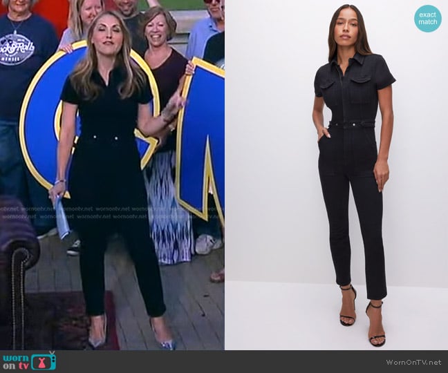 Good American Fit for Success Jumpsuit worn by Lori Bergamotto on Good Morning America