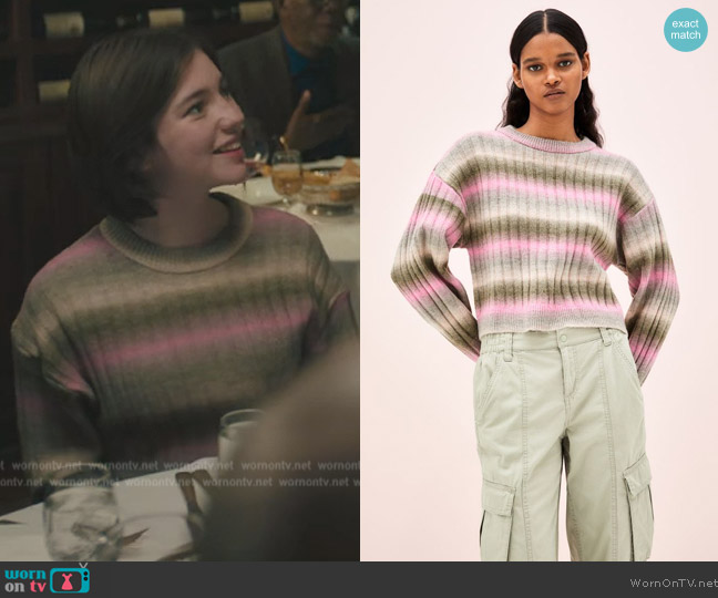 WornOnTV: Eva’s ombre stripe ribbed sweater on Billions | Clothes and ...