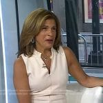 Hoda’s ivory sleeveless jumpsuit on Today