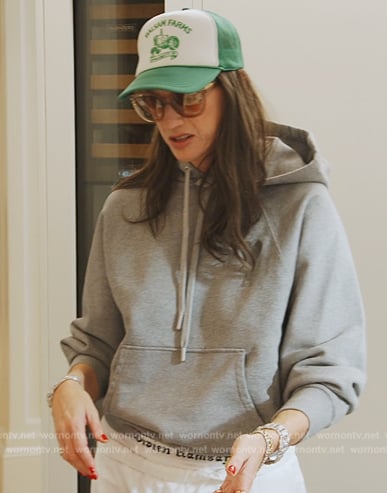 Jenna's gray hoodie on The Real Housewives of New York City