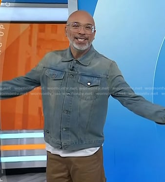 Jo Koy’s denim jacket on Today