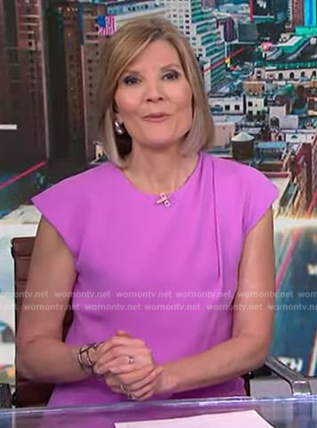 Kate’s pink cap sleeve dress on NBC News Daily