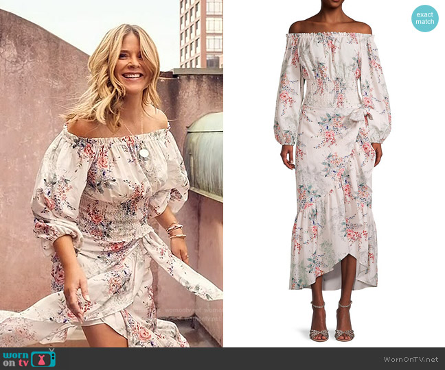 Kobi Halperin Noa Blouse and Alix Skirt worn by Jenna Bush Hager on Today