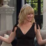 Kristen’s black tiered dress on Days of our Lives