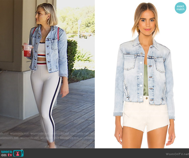 L'Agence Janelle Slim Jacket worn by Gina Kirschenheiter on The Real Housewives of Orange County