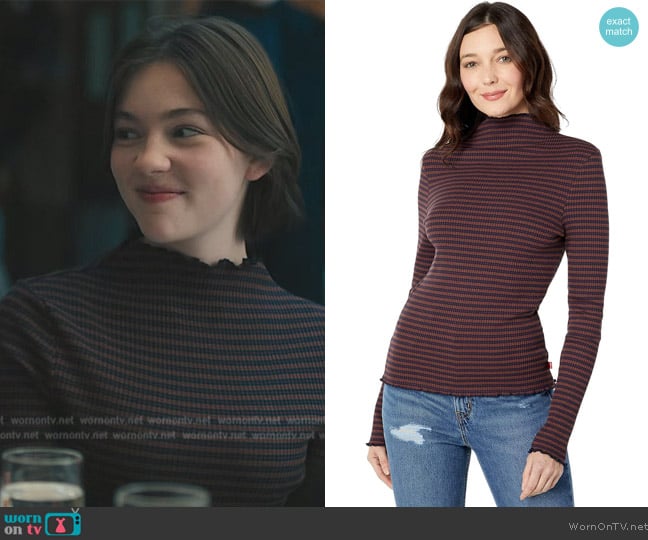 Levis Flora Mock Neck worn by Alexa Swinton (Alexa Swinton) on Billions