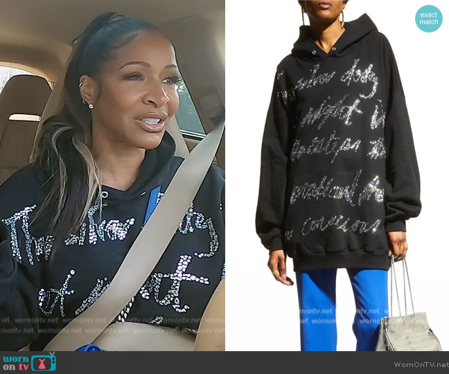 WornOnTV: Sheree’s black embellished hoodie on The Real Housewives of ...