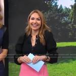 Michael Kors Knee-length Dresses worn by Rebecca Jarvis as seen in Good  Morning America on June 27, 2023