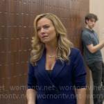 Lorna’s blue blazer dress on The Lincoln Lawyer