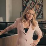 Lorna’s light pink blazer dress on The Lincoln Lawyer