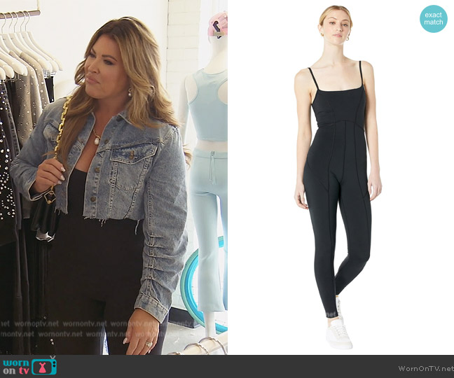 Go The Distance Jumpsuit by L*Space worn by Emily Simpson on The Real Housewives of Orange County