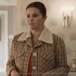 Mabel’s beige check cropped jacket on Only Murders in the Building