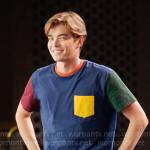 Mack’s colorblock t-shirt on High School Musical The Musical The Series