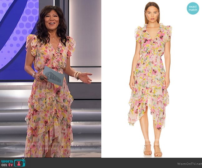 Misa Dakota Dress worn by Julie Chen on Big Brother