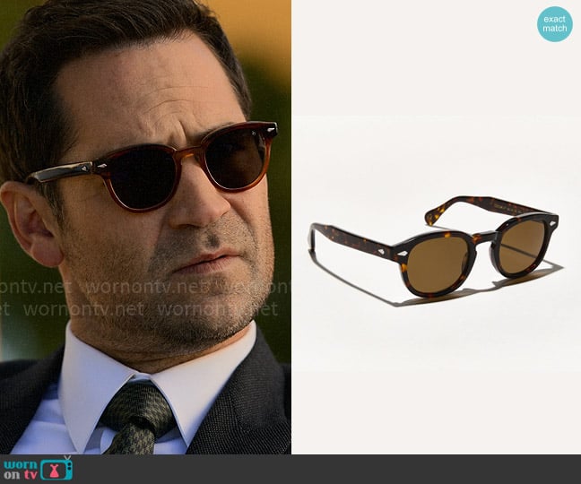 Moscot Lemtosh Sunglasses in Tortoise worn by Mickey Haller (Manuel Garcia-Rulfo) on The Lincoln Lawyer