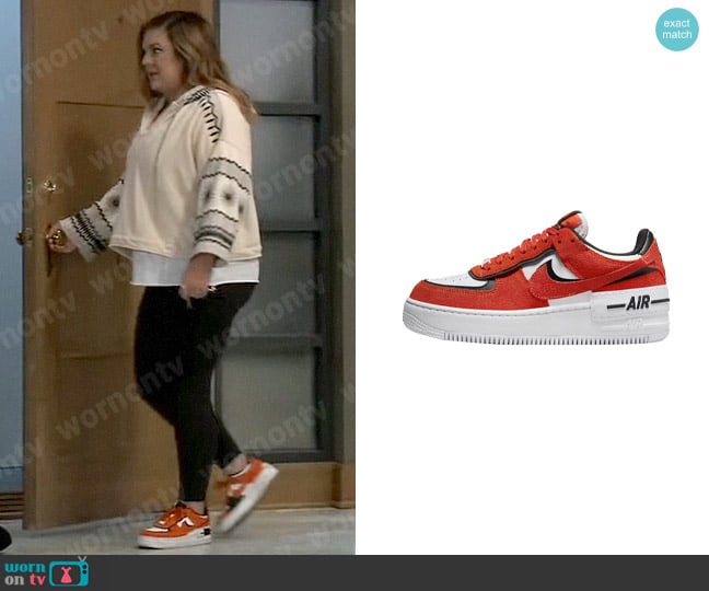 Nike Air Force 1 Shadow Sneaker worn by Maxie Jones (Kirsten Storms) on General Hospital