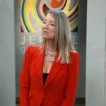 Nina’s red blazer on General Hospital