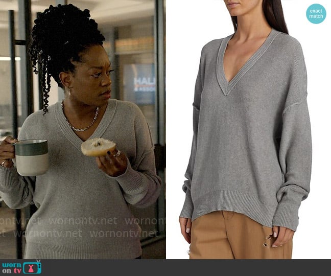 NSF Gracie Sweater worn by Izzy Letts (Jazz Raycole) on The Lincoln Lawyer