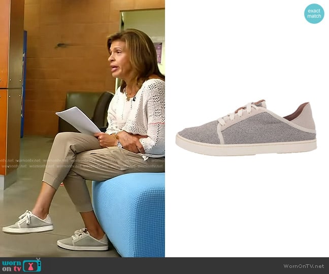 OluKai Pehuea Li Casual Shoes worn by Hoda Kotb on Today