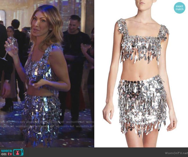 WornOnTV: Erin's gold lace trim bra and short set on The Real Housewives of  New York City, Erin Lichy