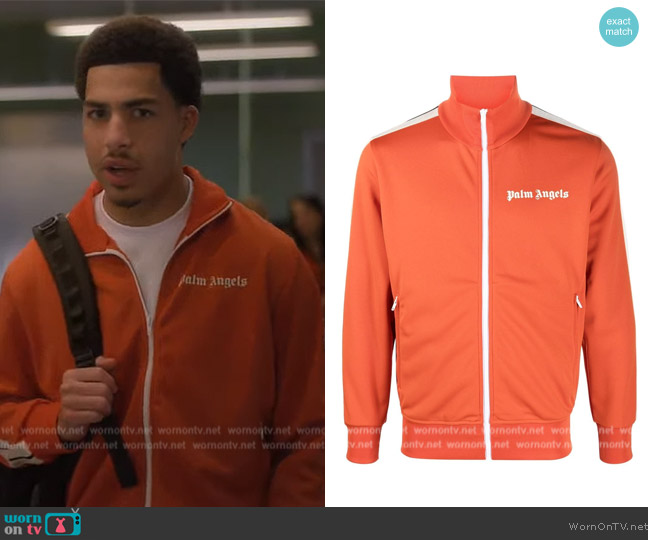 Wornontv: Junior’s Orange Track Jacket And Pants On Grown-ish 