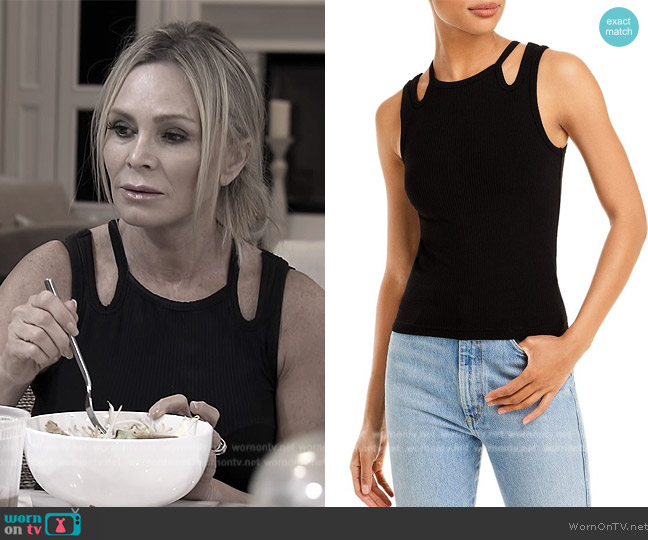 Pistola Paola Cutout Tank Top worn by Tamra Judge on The Real Housewives of Orange County