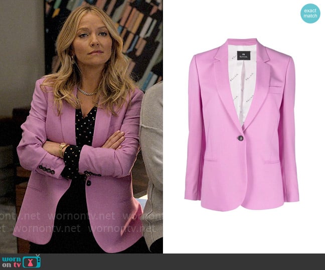 PS Paul Smith Single Breasted Blazer worn by Lorna Crane (Becki Newton) on The Lincoln Lawyer