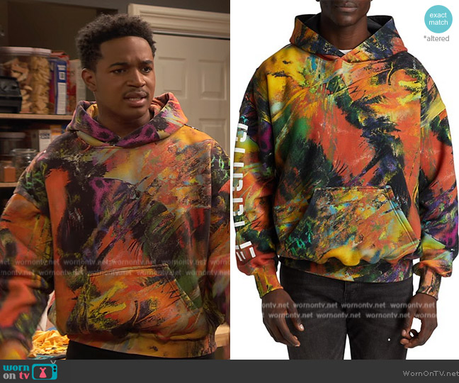 WornOnTV: Booker's tie dye sweatshirt on Ravens Home, Issac Ryan Brown