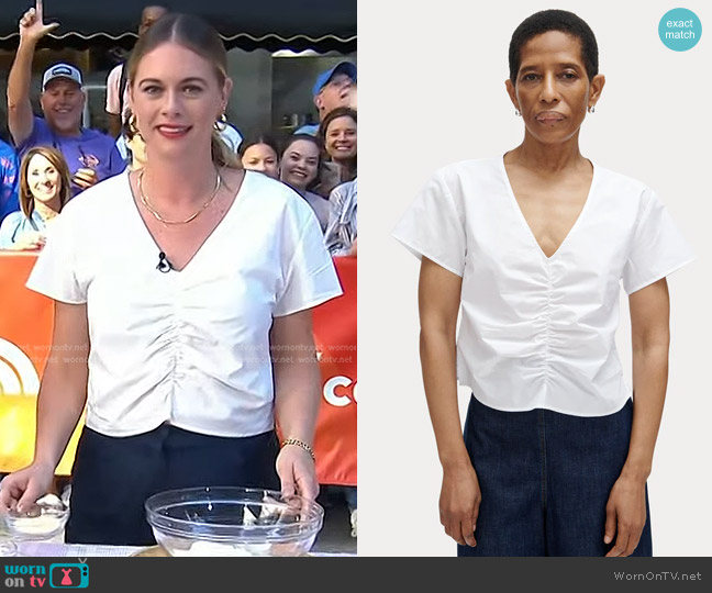 Rachel Comey Prima Top worn by Alison Roman on Today