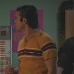 Reggie’s yellow stripe polo on Riverdale