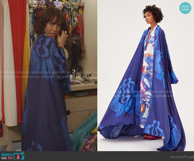 Rianna + Nina Mesogios Kimono Thalia worn by Lisa Todd Wexley (Nicole Ari Parker) on And Just Like That