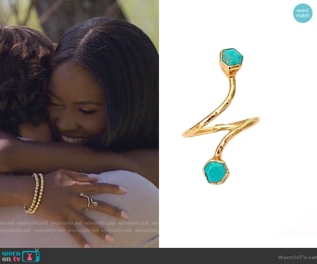 Robyn Rhodes Rio Ring worn by Charity Lawson on The Bachelorette