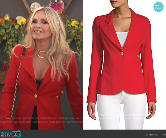 WornOnTV: Tamra’s red gold button blazer on The Real Housewives of ...