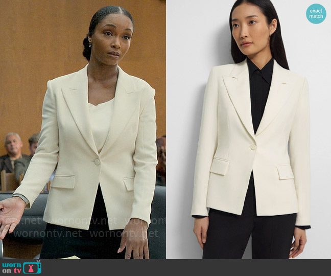 WornOnTV: Andrea’s off-white blazer on The Lincoln Lawyer | Yaya ...