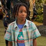 Plaid short sleeve shirt on Bunkd