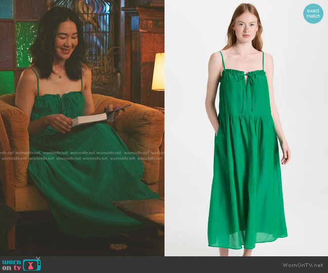 Laurel’s green dress on The Summer I Turned Pretty