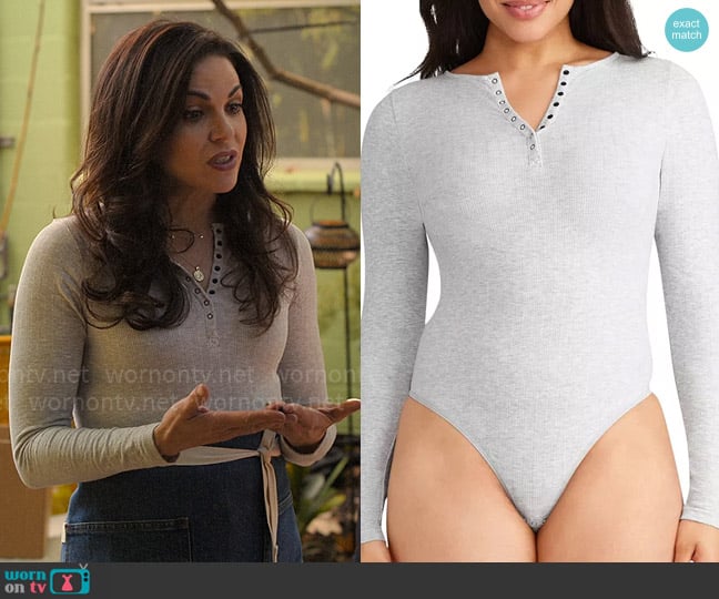 Yummie Katrina Bodysuit worn by Lisa Trammell (Lana Parrilla) on The Lincoln Lawyer