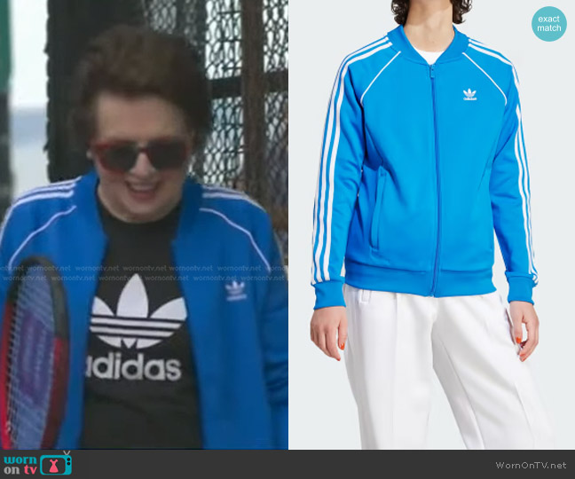 Adidas Classic SST Track Jacket worn by Billie Jean King on Good Morning America