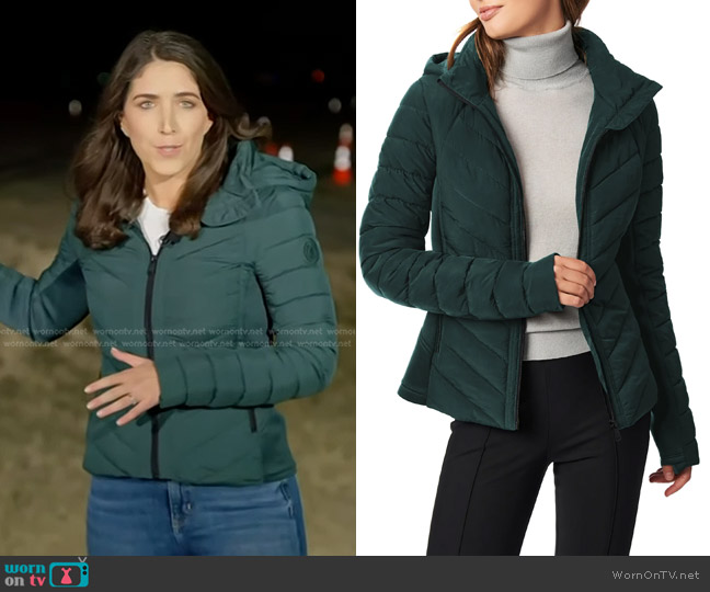 WornOnTV: Liz Kreutz’s green down jacket on Today | Clothes and ...