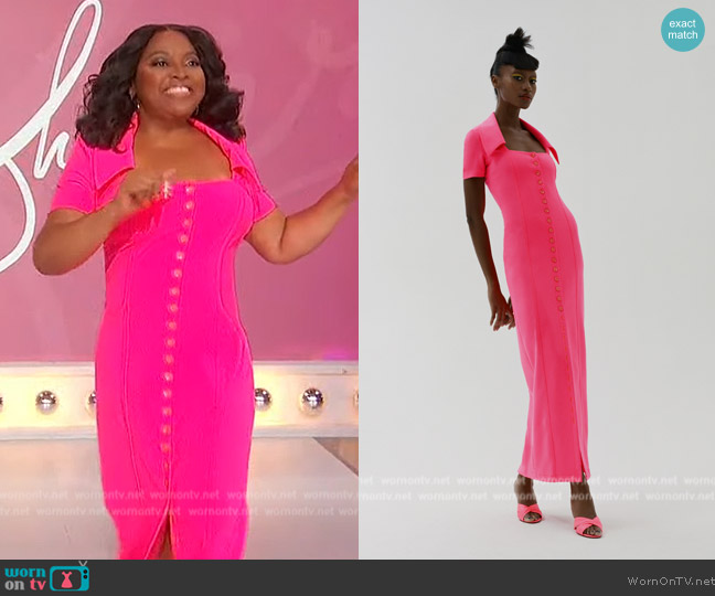 WornOnTV: Sherri’s pink button down dress on Sherri | Sherri Shepherd ...