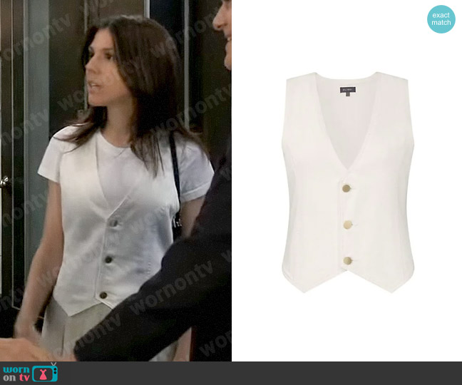 DL1961 Vest Top worn by Kristina Corinthos-Davis (Kate Mansi) on General Hospital