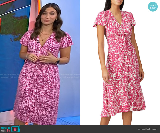 WornOnTV: Angie Lassman’s pink floral dress on Today | Clothes and ...