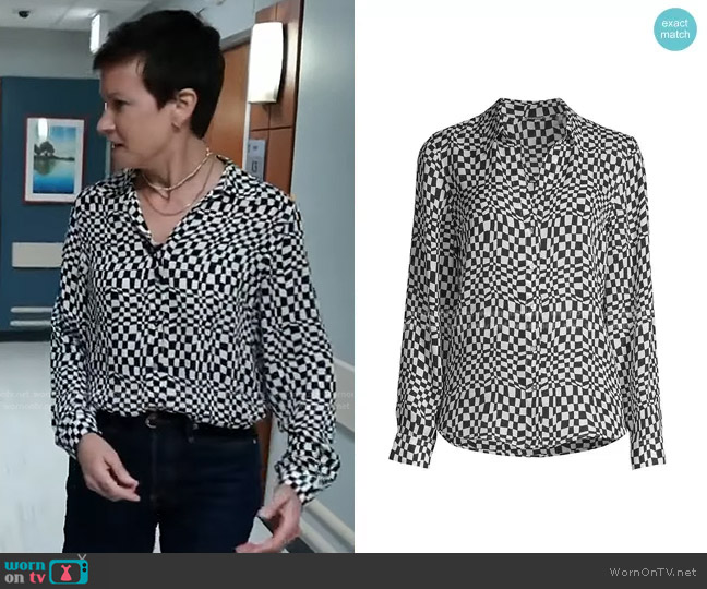 WornOnTV: Stephanie Gosk’s checkered blouse on NBC News | Clothes and ...